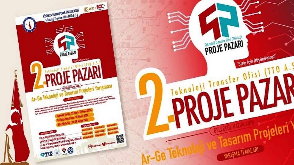 2.Proje Pazarı Ar-Ge Teknoloji ve Tasarım Projeleri Yarışması'na Damgamızı Vurduk.